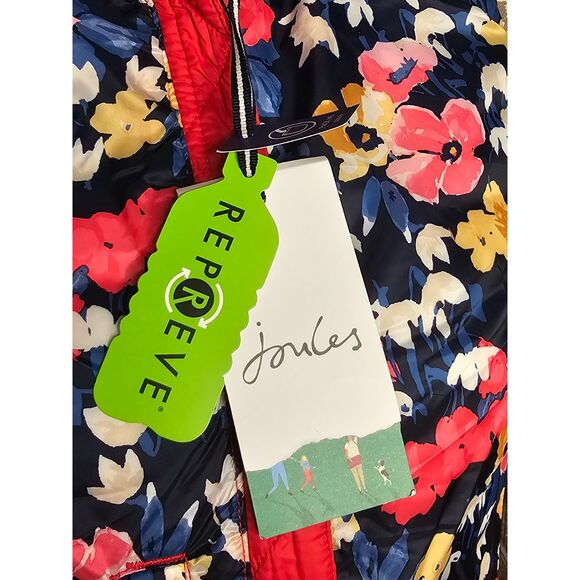 Joules Snug Water Resistant Packable Gilet Red Size 4 - Picture 11 of 15